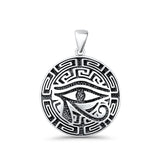 Eye of Horus Round Pendant