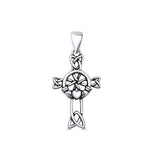 Celtic Claddagh Cross Pendant