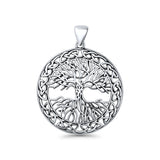 Celtic Knot Tree of Life Pendant