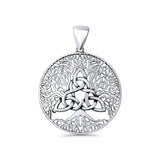 Celtic Trinity & Tree Of Life Pendant