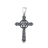 Cross Pendant Oxidized 925 Sterling Silver Wholesale
