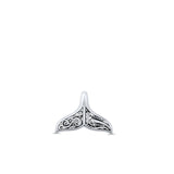 Whale Tail Filigree Pendant