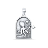 Octopus Star Ocean Pendant