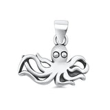 Octopus Pendant Oxidized 925 Sterling Silver Wholesale