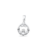 Claddagh & Triquetra Pendant