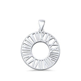 Roman Numerals Pendant