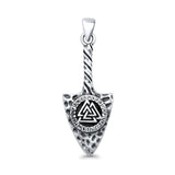 Valknut Arrowhead Pendant