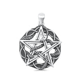 Snake & Pentagram Pendant