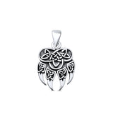 Celtic Bear Paw Pendant