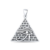 Eye of Horus & Pyramid Pendant