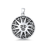  Sun & Runes Pendant