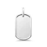 Dog Tag Charm Pendant