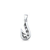  Tribal Hook Pendant