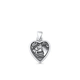  Horse Heart Pendant