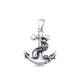  Anchor & Tentacle Pendant