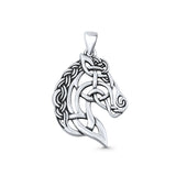  Horse Head Pendant