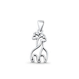 Giraffe Couple Pendant