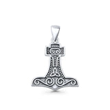 Celtic Thor Hammer Pendant