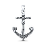 Skull Anchor Pendant