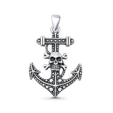 Skull Anchor Pendant