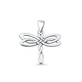Celtic Dragonfly Pendant
