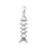 Fish Skeleton Pendant