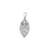 Dragonfly Marquise Filigree Pendant