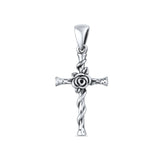 Rose Cross Pendant