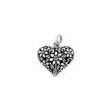 Floral Heart Pendant