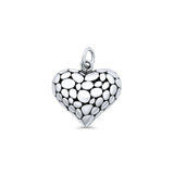 Pebble Heart Pendant