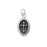 Cross Pendant Oxidized 925 Sterling Silver Wholesale