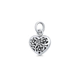 Heart Flower Pendant