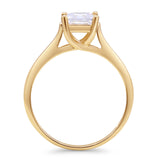 Princess Cut Solitaire Ring