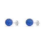 Full Ball Stud Earrings