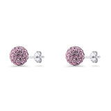 Full Ball Stud Earrings