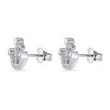 Anchor Stud Earrings