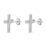 Cross Stud Earring