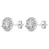 Round Stud Earring