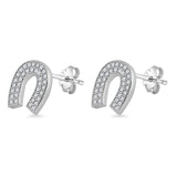 Horseshoe Stud Earring