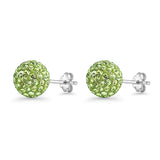 Full Ball Stud Earrings