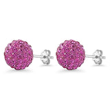 Full Ball Stud Earrings