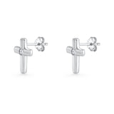 Cross Stud Earrings