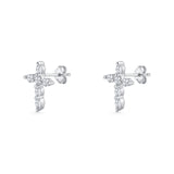 Cross Stud Earring