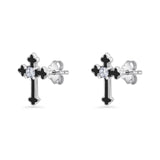 Cross Stud Earring