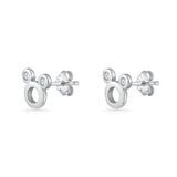 Mickey Stud Earring