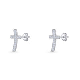 Cross Stud Earrings