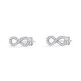 Infinity Stud Earrings