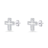 Cross Stud Earrings