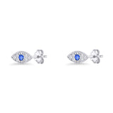 Evil Eye Stud Earrings