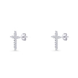 Cross Stud Earrings